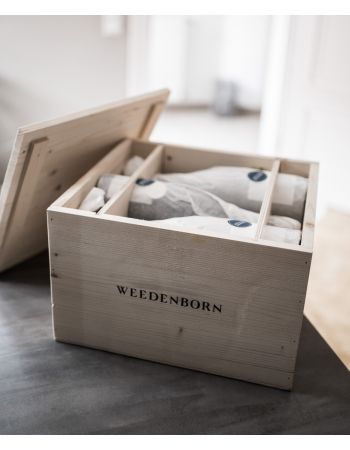 Holzkiste für 6 Flaschen