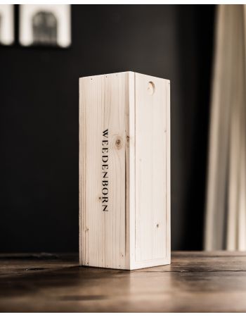 Holzkiste für eine 1,5L Flasche